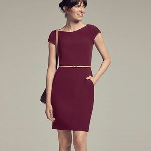MM LaFleur Nisa dress in Claret size 4 - like new